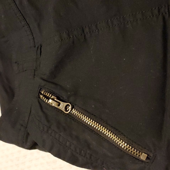 Lane Bryant SZ 18 Black cotton shorts,see pics,pockets front & back lightweight - Picture 3 of 8